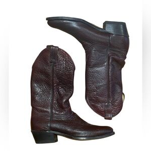 Vintage ABILENE Men's Leather Western Cowboy Boots (Size 10)